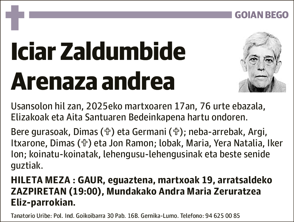 Iciar Zaldumbide Arenaza