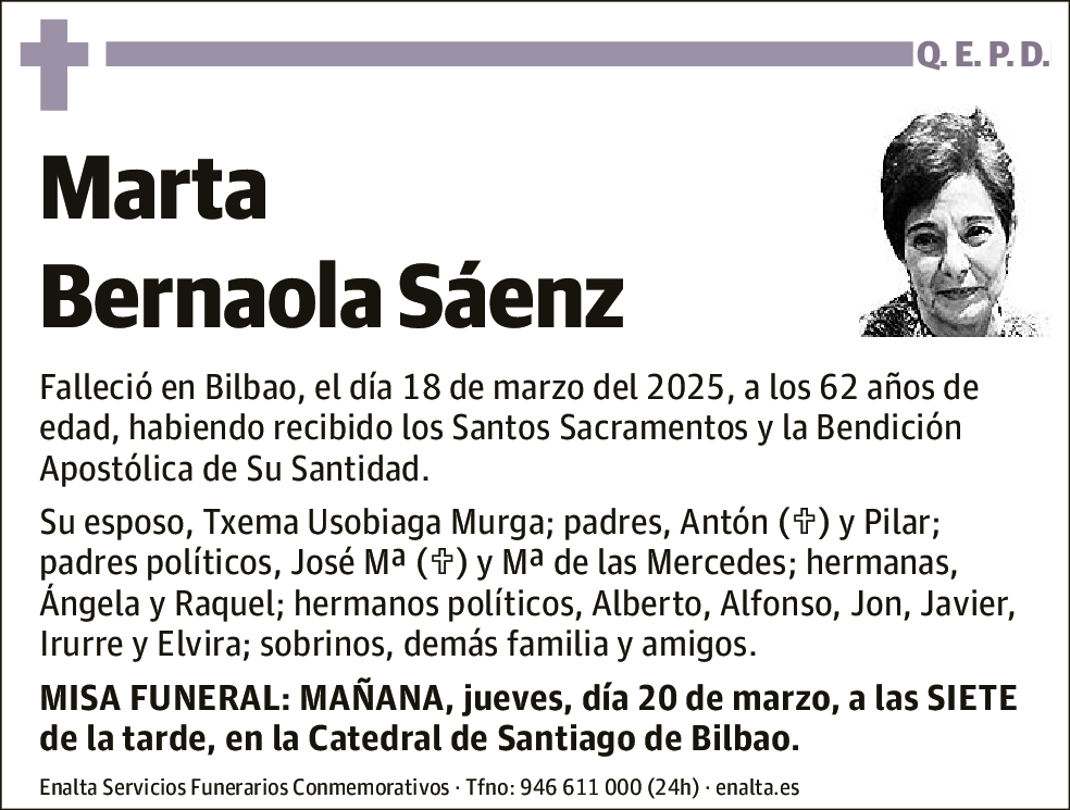 Marta Bernaola Sáenz