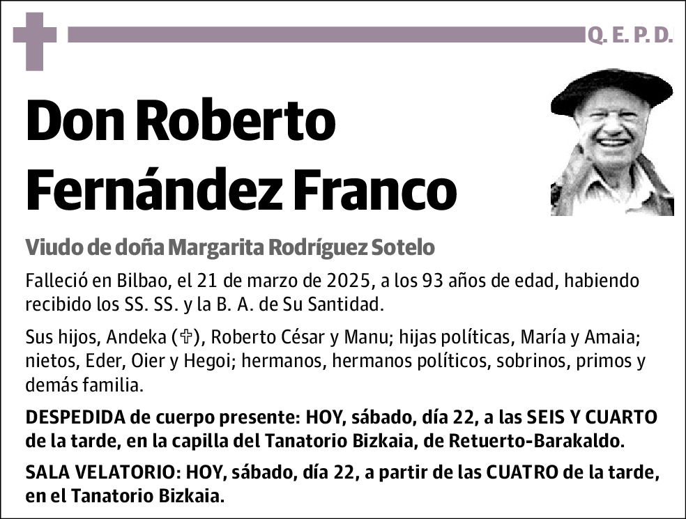 Roberto Fernández Franco