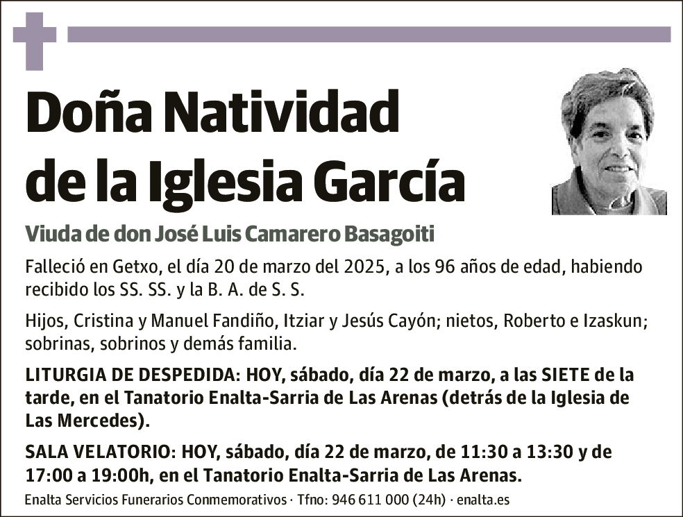 Natividad de La Iglesia García