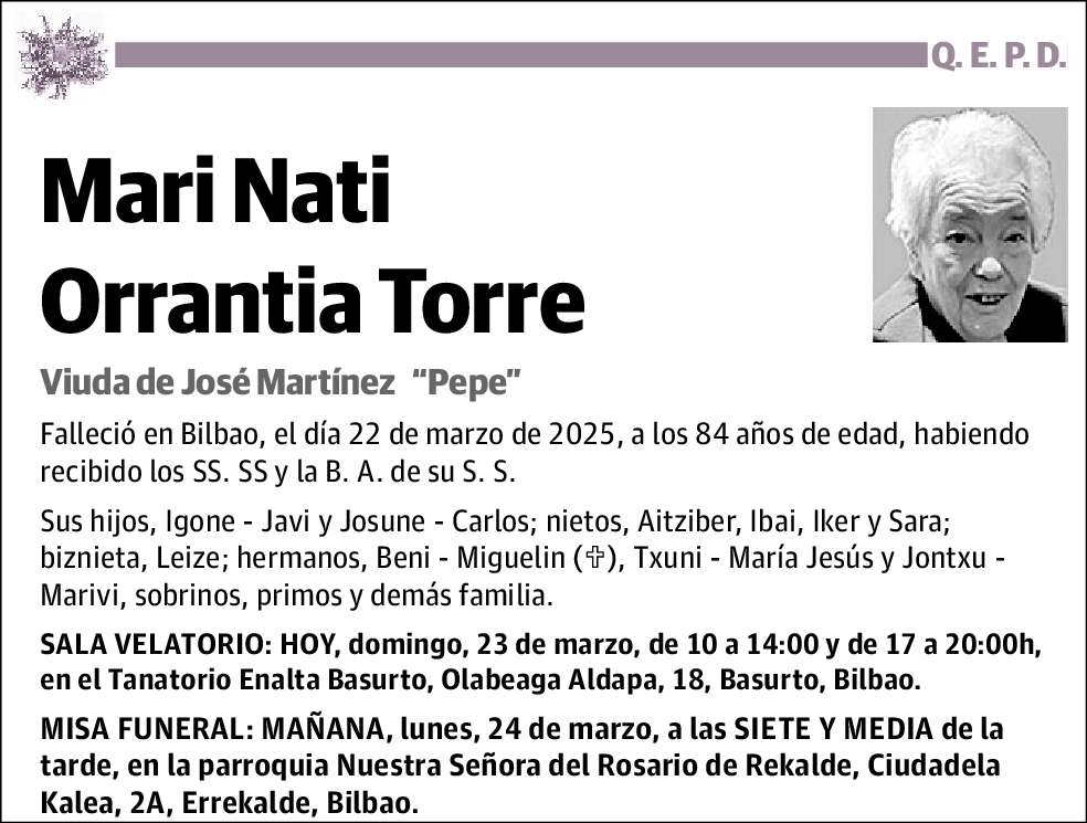 Mari Nati Orrantia Torre