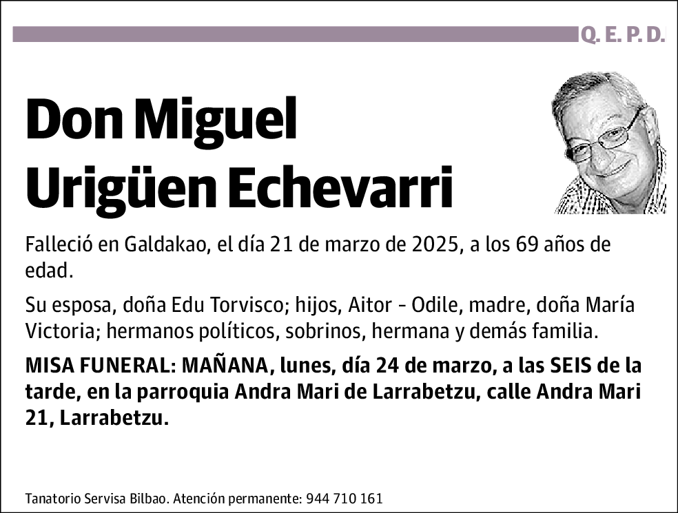 Miguel Urigüen Echevarri