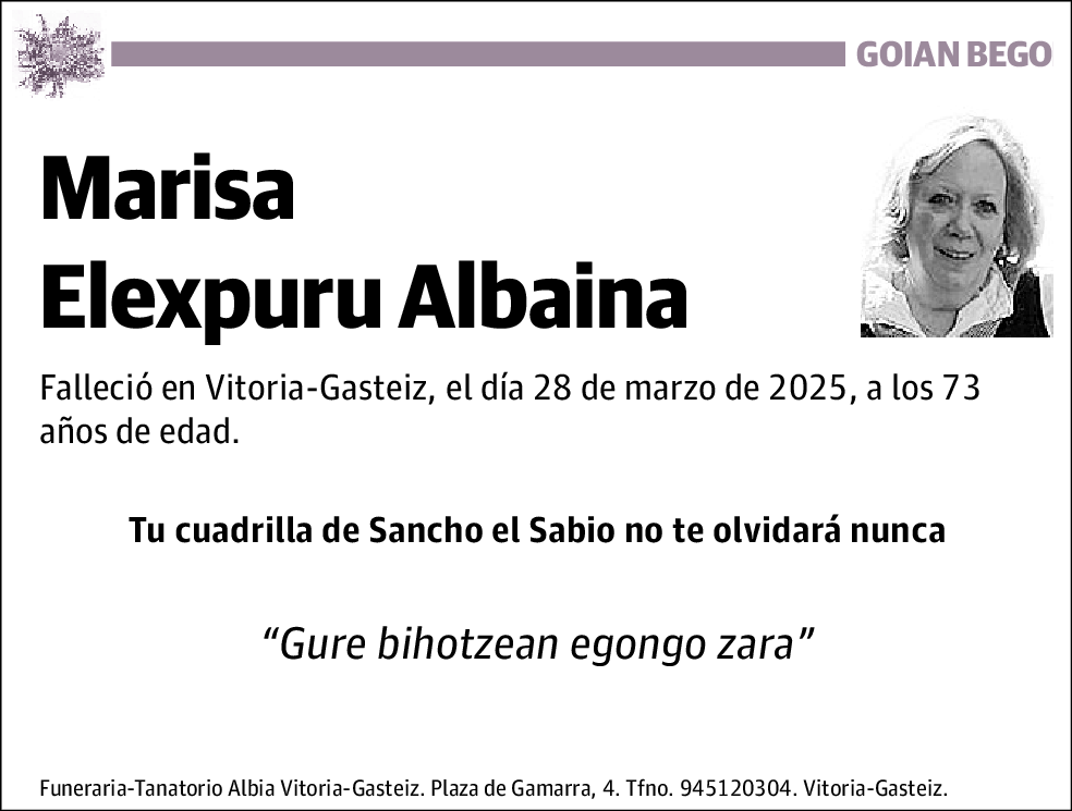 Marisa Elexpuru Albaina