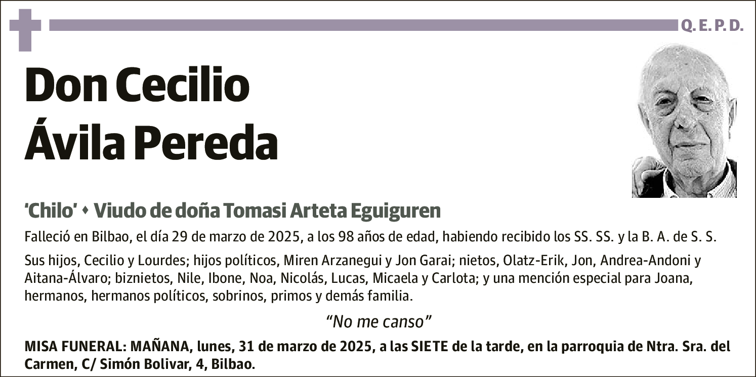 Cecilio Ávila Pereda