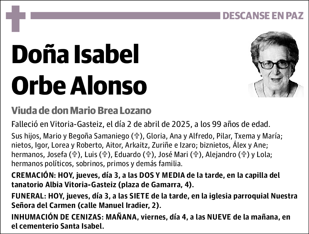 Isabel Orbe Alonso