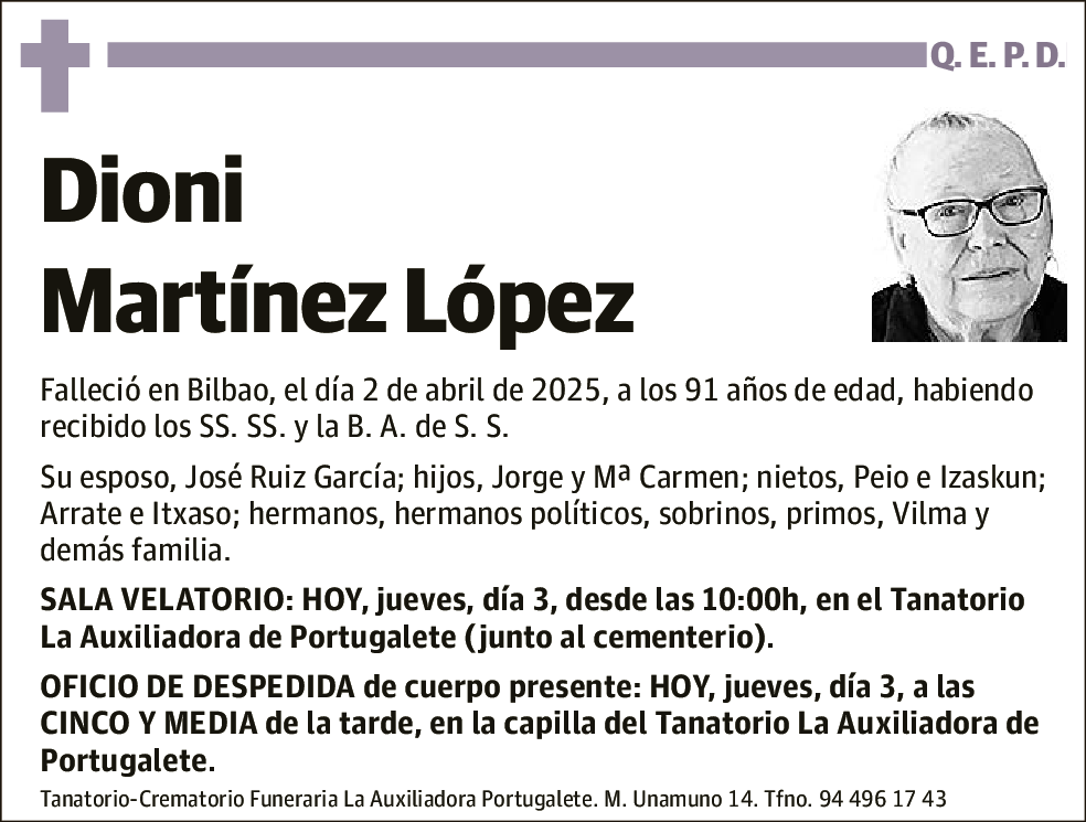 Dioni Martínez López