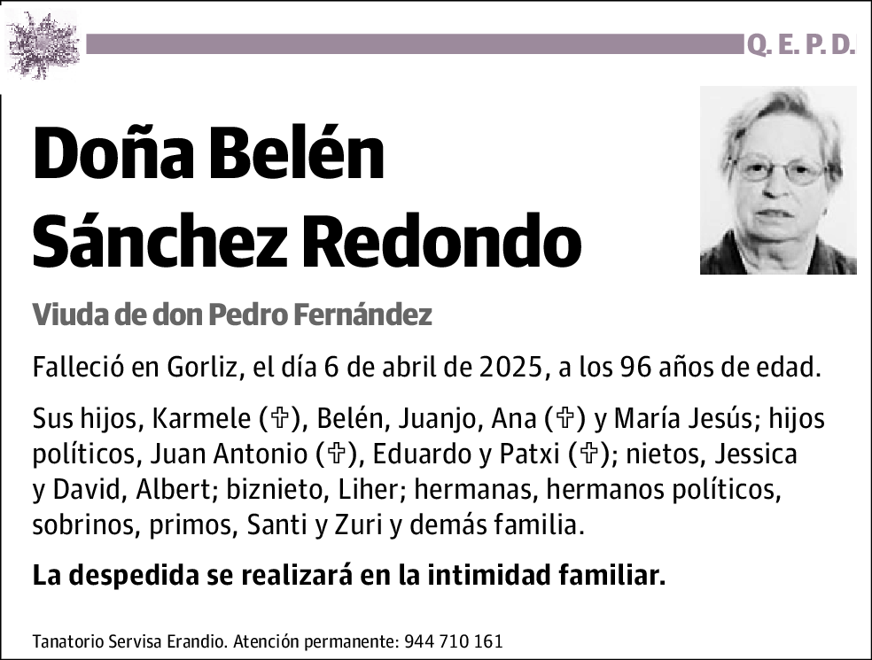 Belén Sánchez Redondo