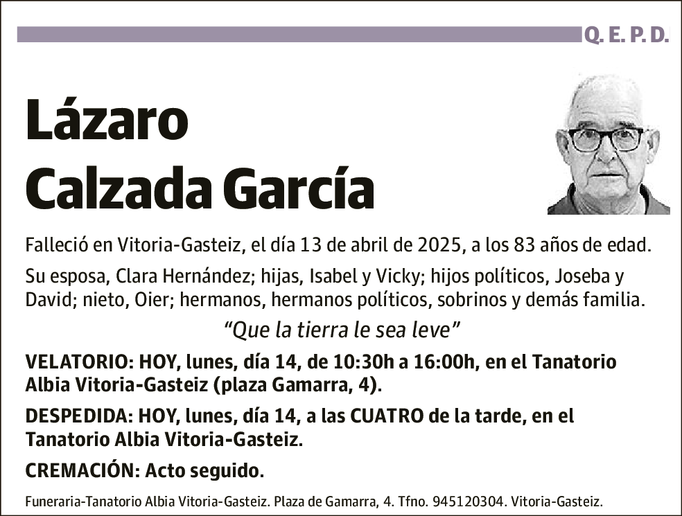 Lázaro Calzada García