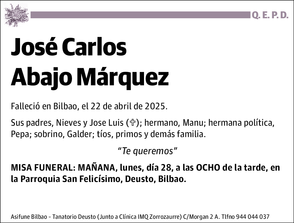 José Carlos Abajo Márquez