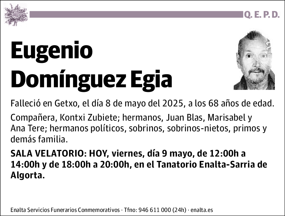 Eugenio Domínguez Egia