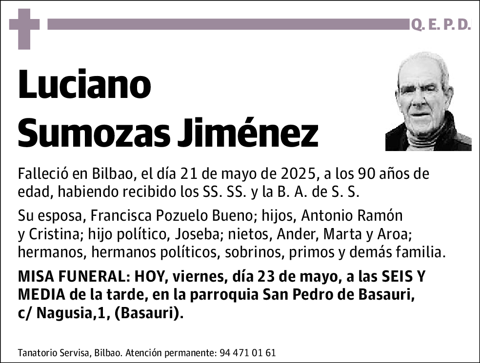 Luciano Sumozas Jiménez