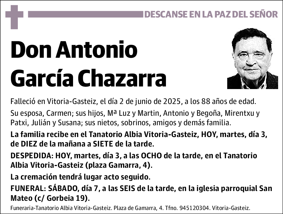 Antonio García Chazarra