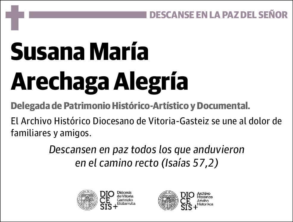 Susana Maria Arechaga Alegria
