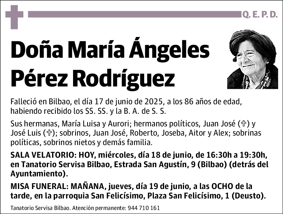 María Ángeles Pérez Rodríguez