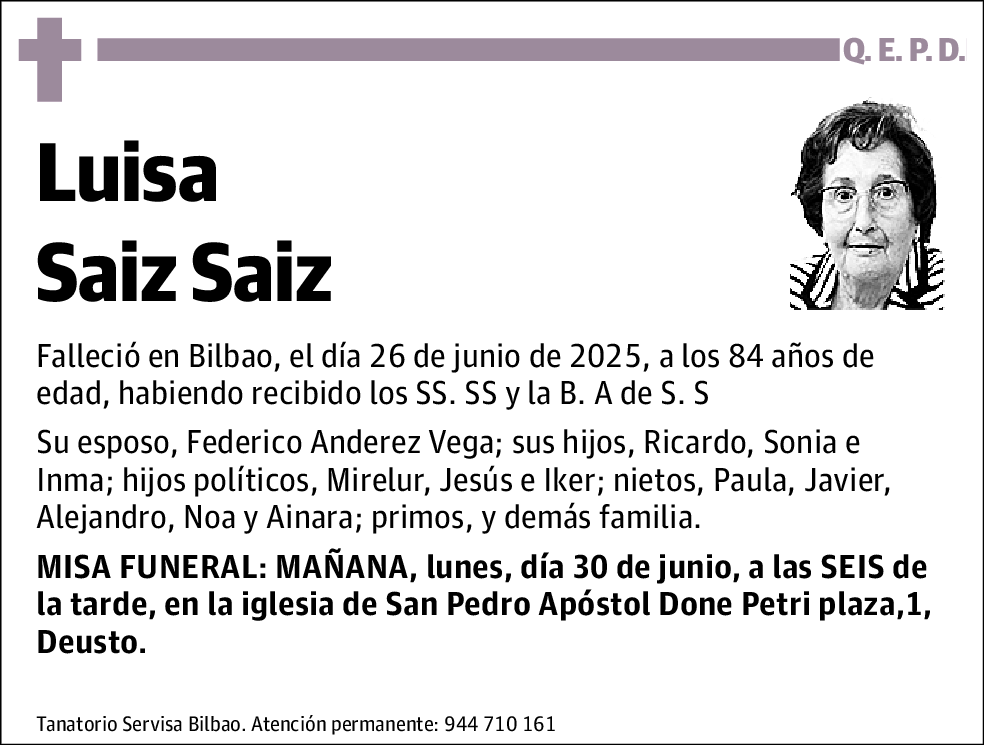 Luisa Saiz Saiz