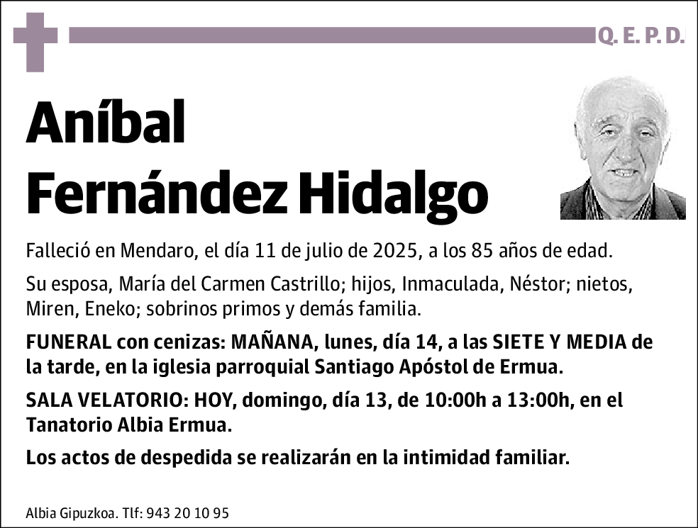 Aníbal Fernández Hidalgo