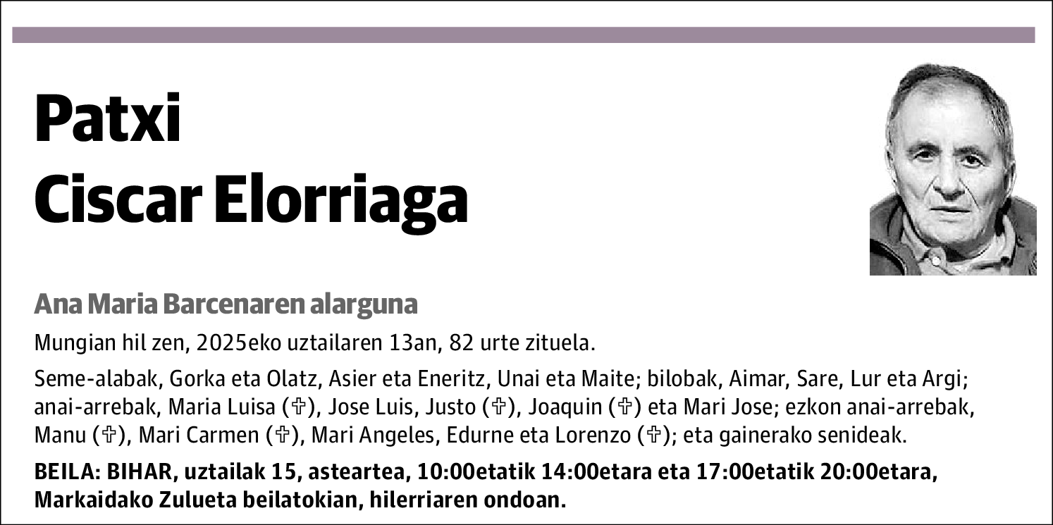 Patxi Ciscar Elorriaga