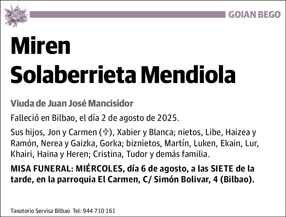 Miren Solaberrieta Mendiola