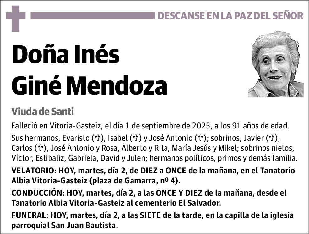 Inés Giné Mendoza