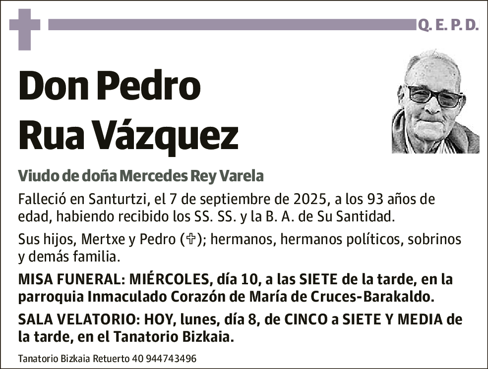 Pedro Rua Vázquez