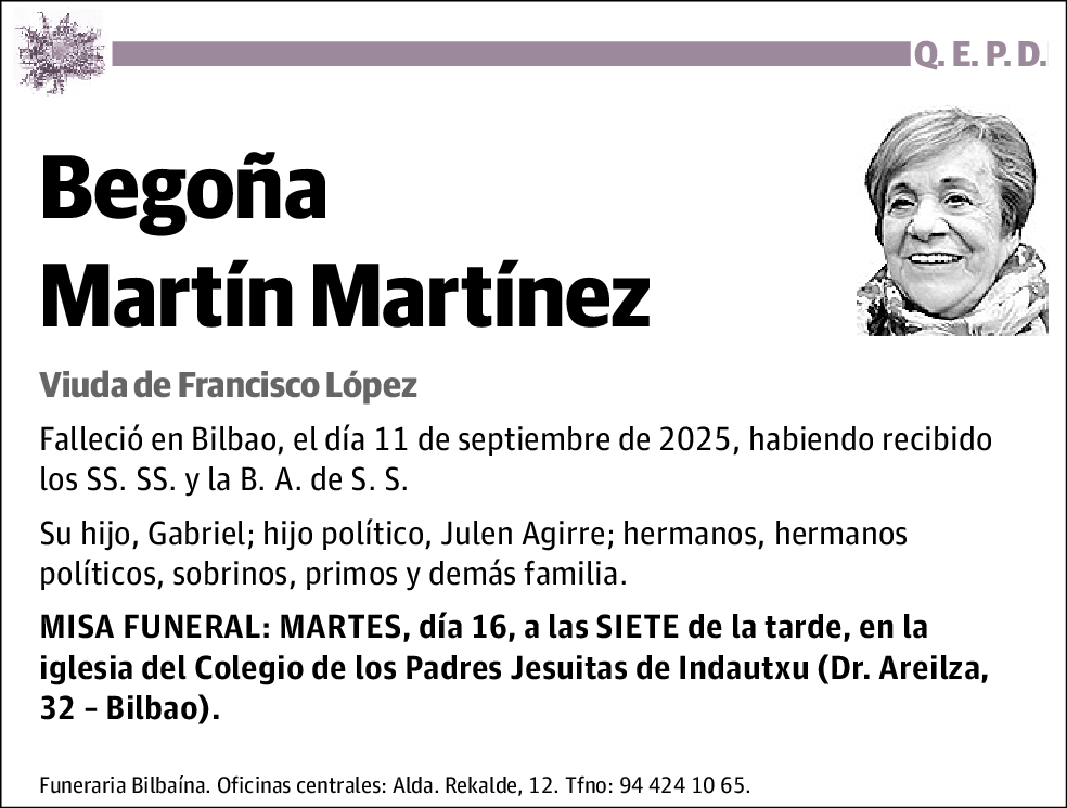 Begoña Martín Martínez