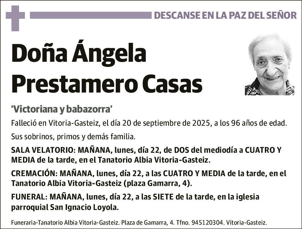Ángela Prestamero Casas
