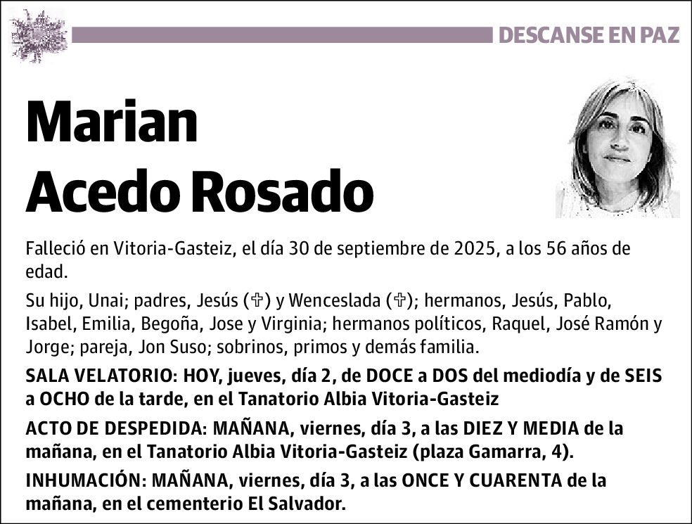 Marian Acedo Rosado