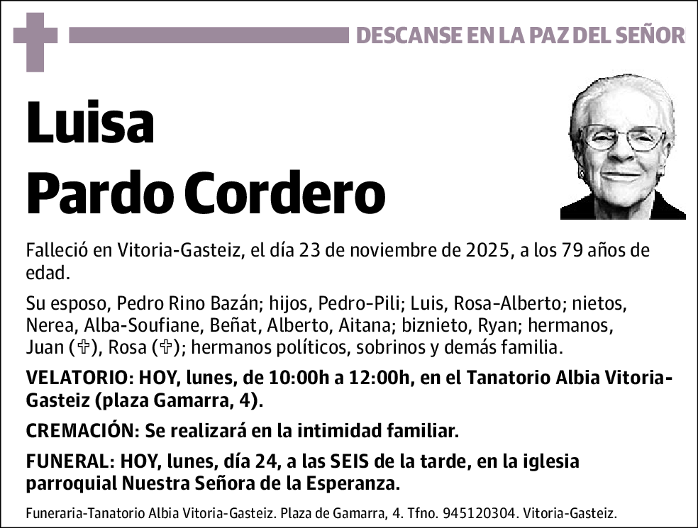 Luisa Pardo Cordero