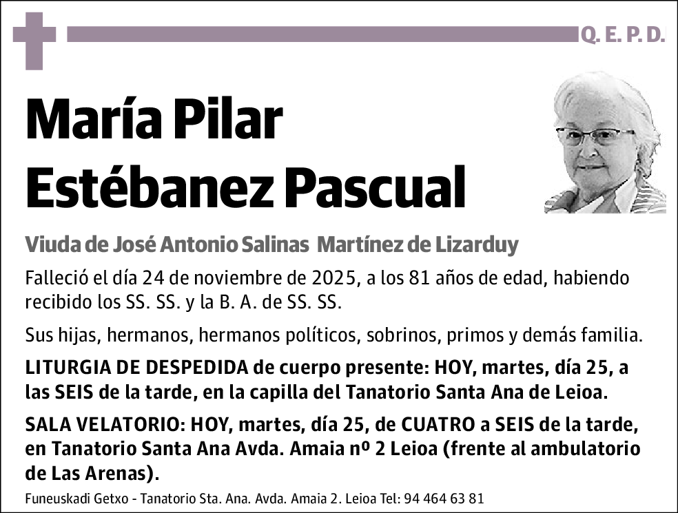 María Pilar Estébanez Pascual