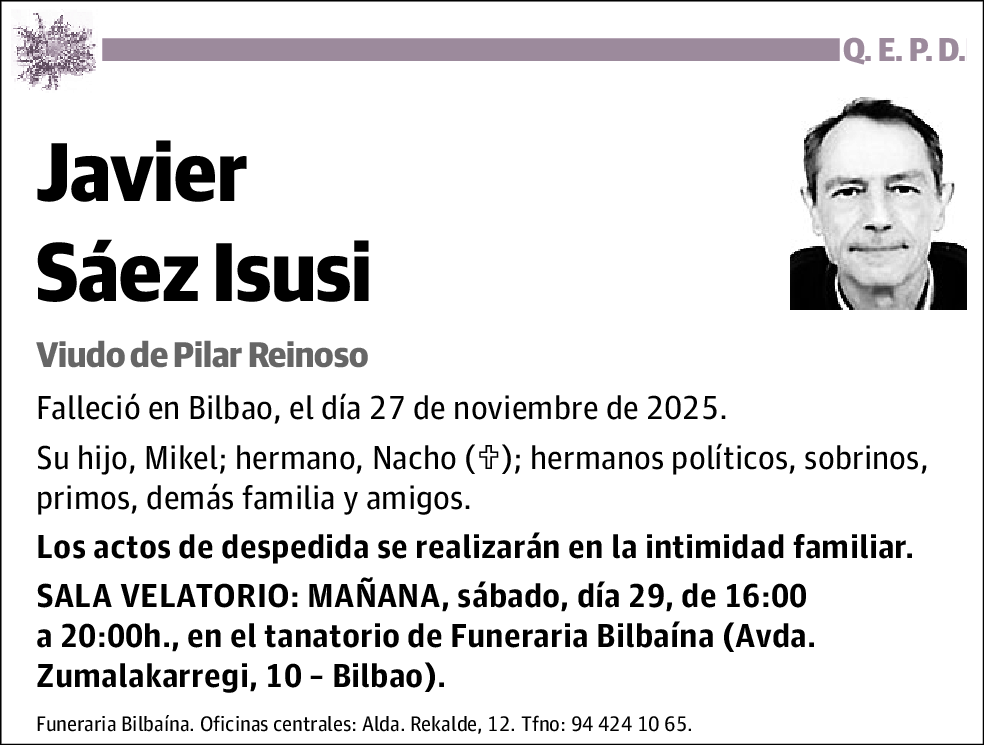 Javier Sáez Isusi