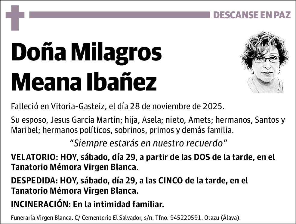 Milagros Meana Ibañez