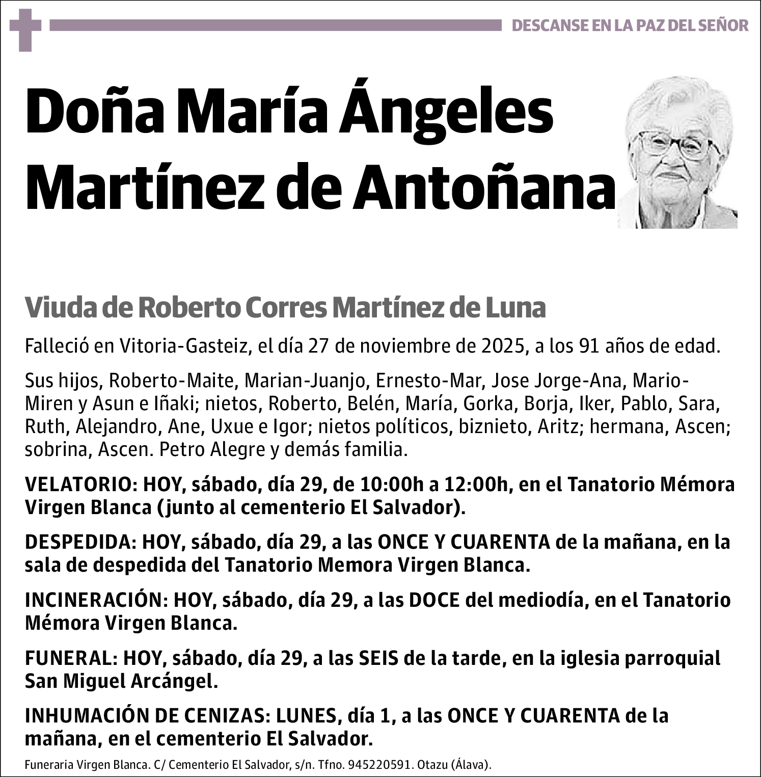 María Ángeles Martínez de Antoñana