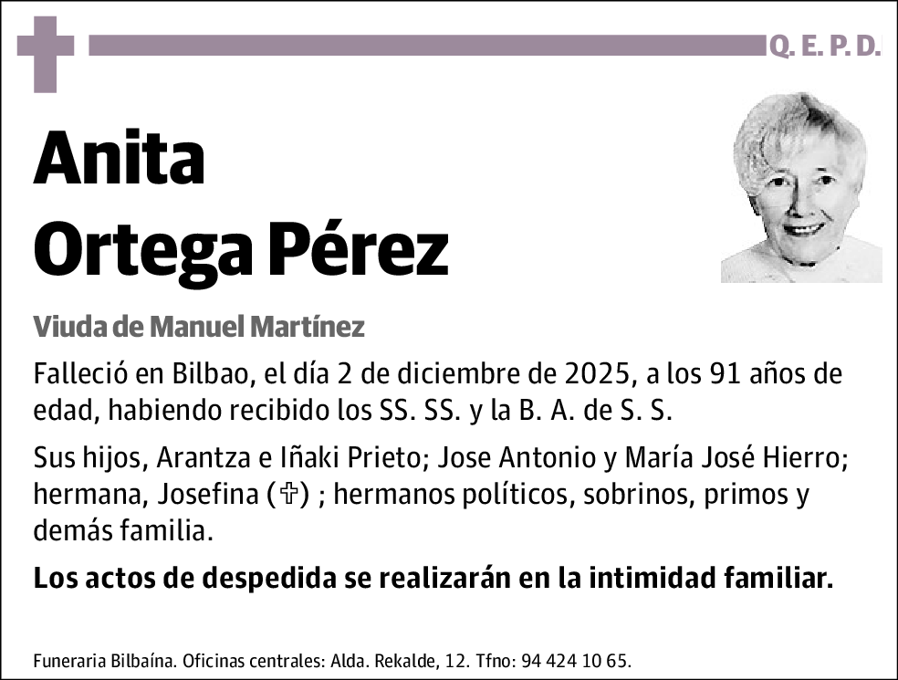 Anita Ortega Pérez