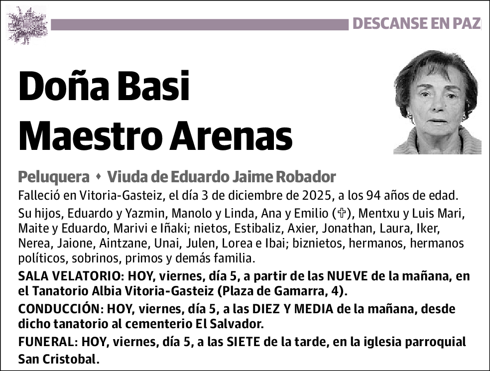 Basi Maestro Arenas