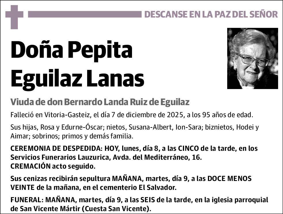 Pepita Eguilaz Lanas