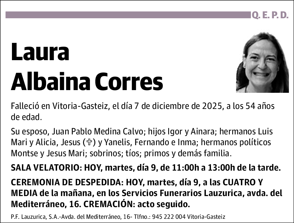 Laura Albaina Corres