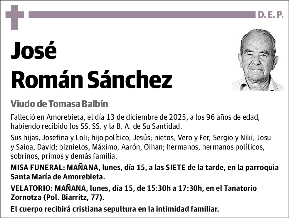 José Román Sánchez