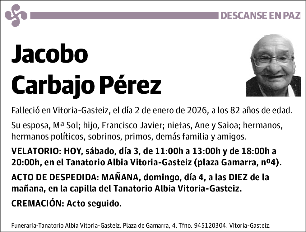 Jacobo Carbajo Pérez