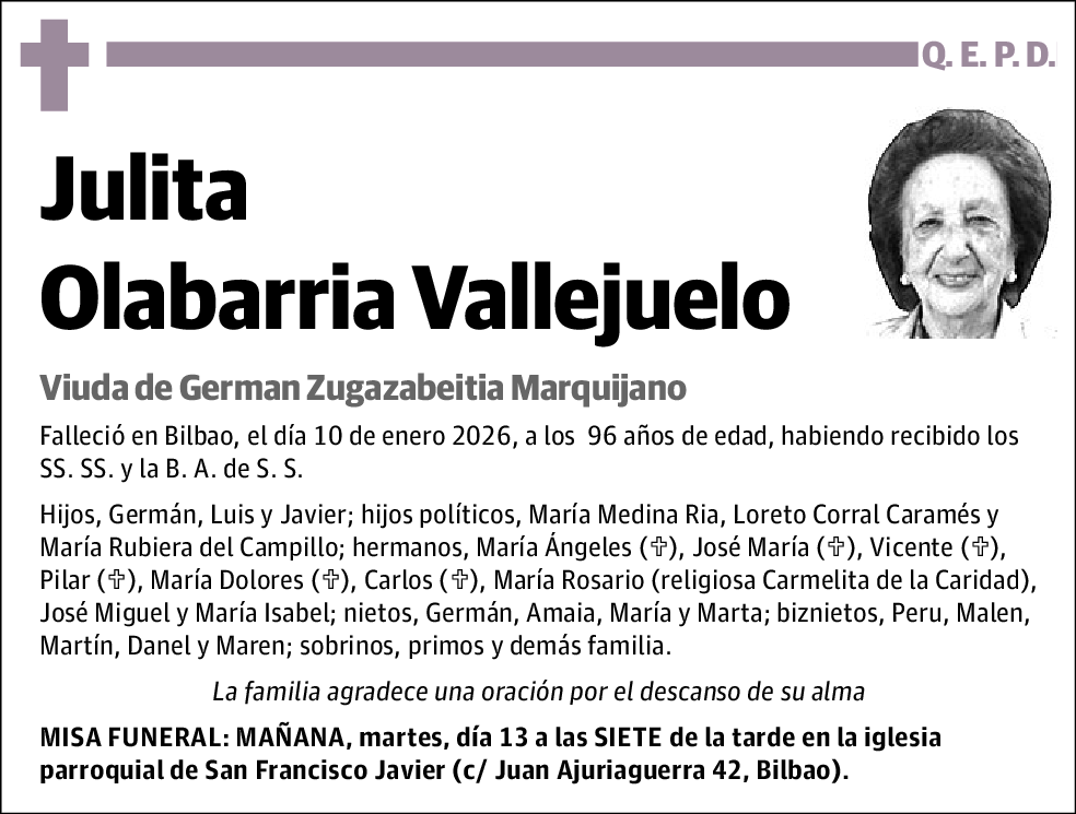 Julia Olabarria Vallejuelo