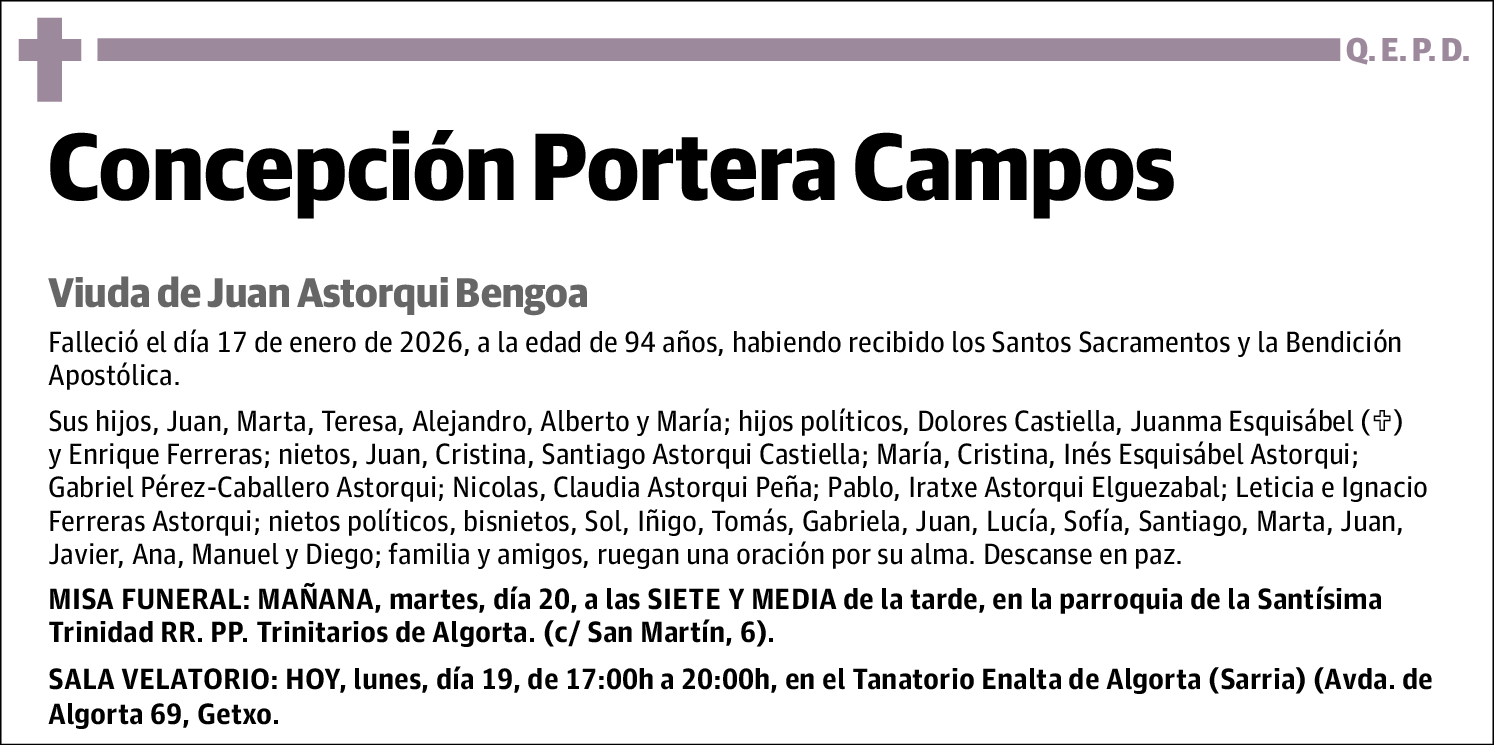 Concepción Portera Campos