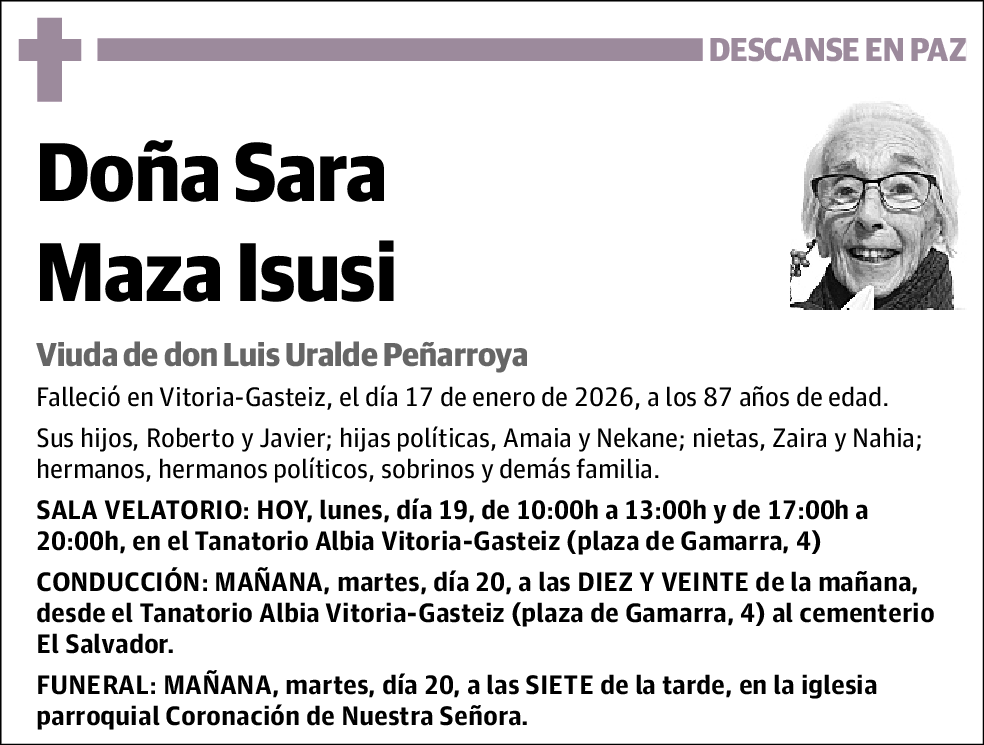 Sara Maza Isusi