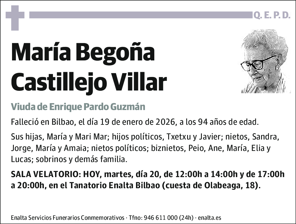 María Begoña Castillejo Villar