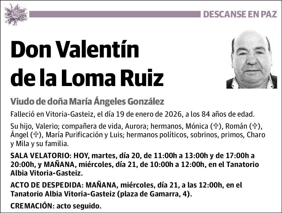 Valentín de la Loma Ruiz