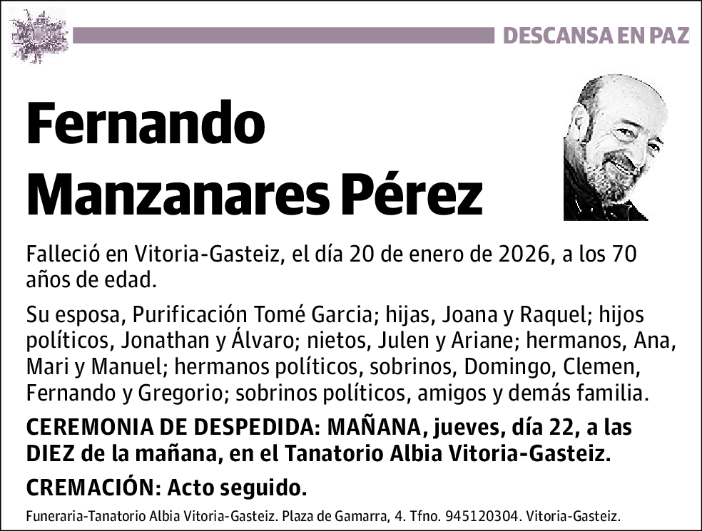 Fernando Manzanares Pérez