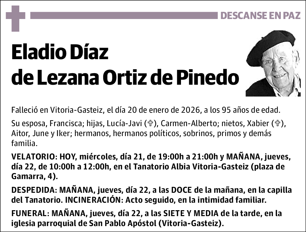 Eladio Díaz de Lezana Ortiz de Pinedo