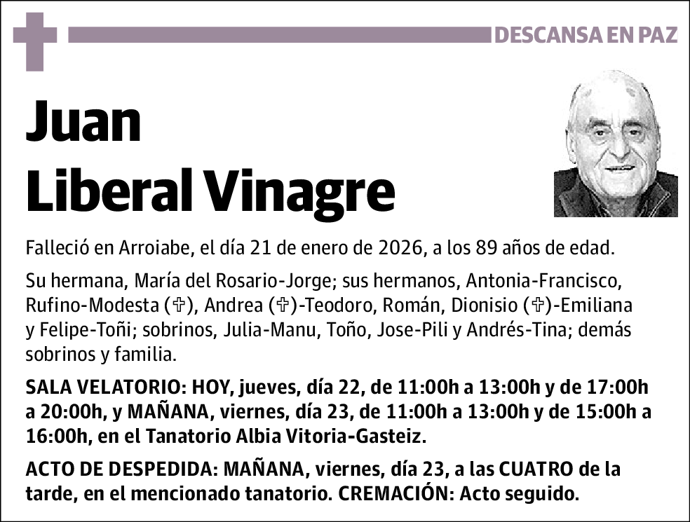 Juan Liberal Vinagre