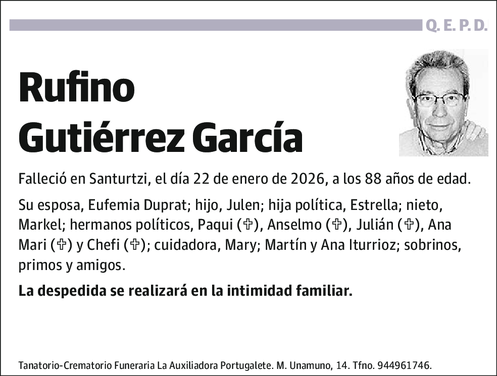 Rufino Gutiérrez García