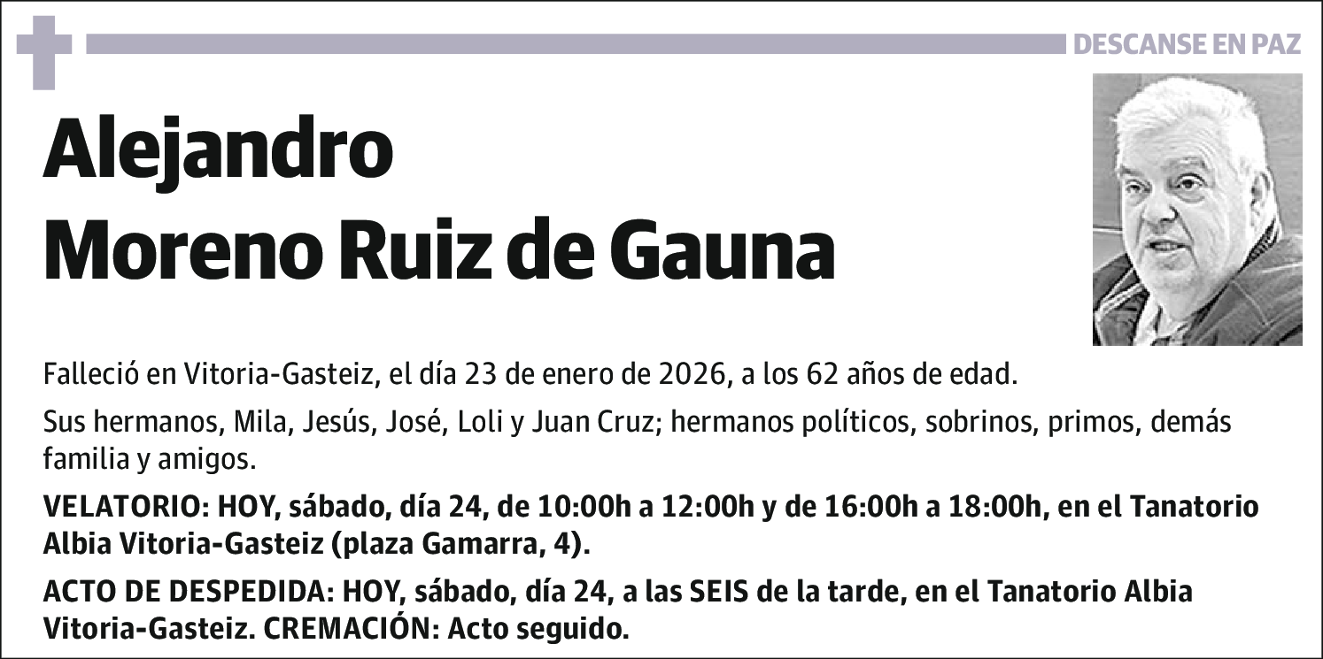 Alejandro Moreno Ruiz de Gauna
