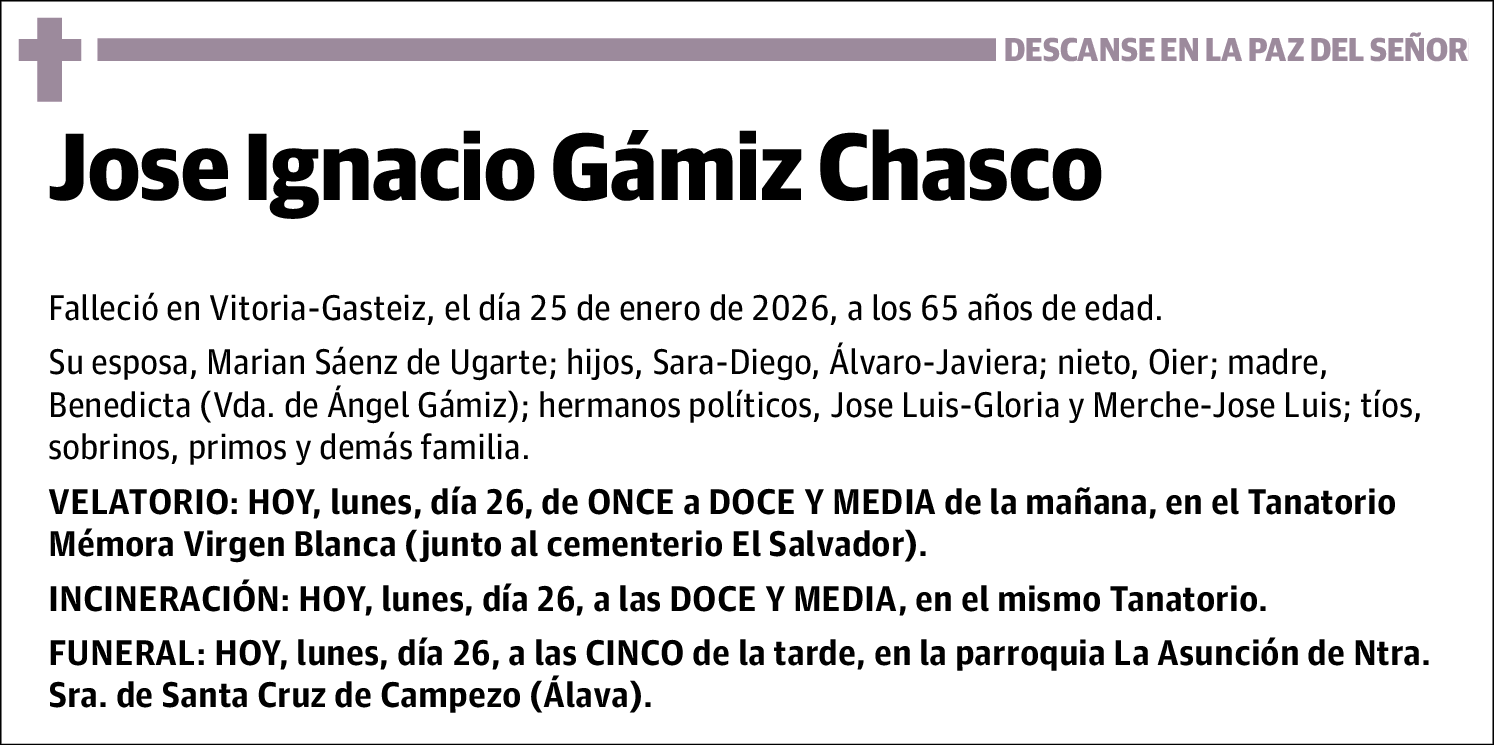 Jose Ignacio Gámiz Chasco