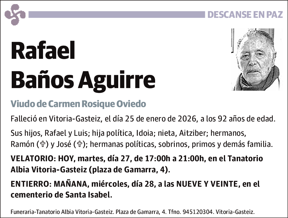 Rafael Baños Aguirre